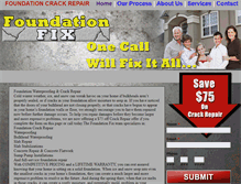 Tablet Screenshot of foundationrepairlongisland.com